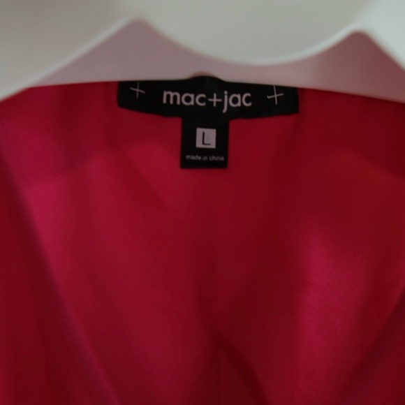 Mac + Jac Pink Sleeveless Dress Womens Size Large - Picture 3 of 3